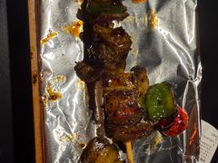 凤梨牛肉串-探鱼·鲜青椒爽麻烤鱼(番禺万达店)