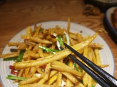 干煸藕丝-静一餐厅·湖北菜(前门店)