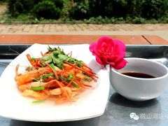 微山湖盐水虾-微山湖湖畔好客居鱼馆渔家菜(微山湖风景区店)