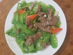 苦瓜炒牛肉-华记粥饭店(印象容桂主题风情街店)