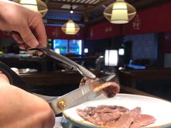 -明洞阿姨·韩式酱蟹烤肉·创意料理(三元桥店)