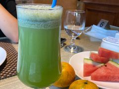 鲜榨柠檬薄荷叶果汁-shami house莎米屋清真美食自助餐(肇庆大厦店)