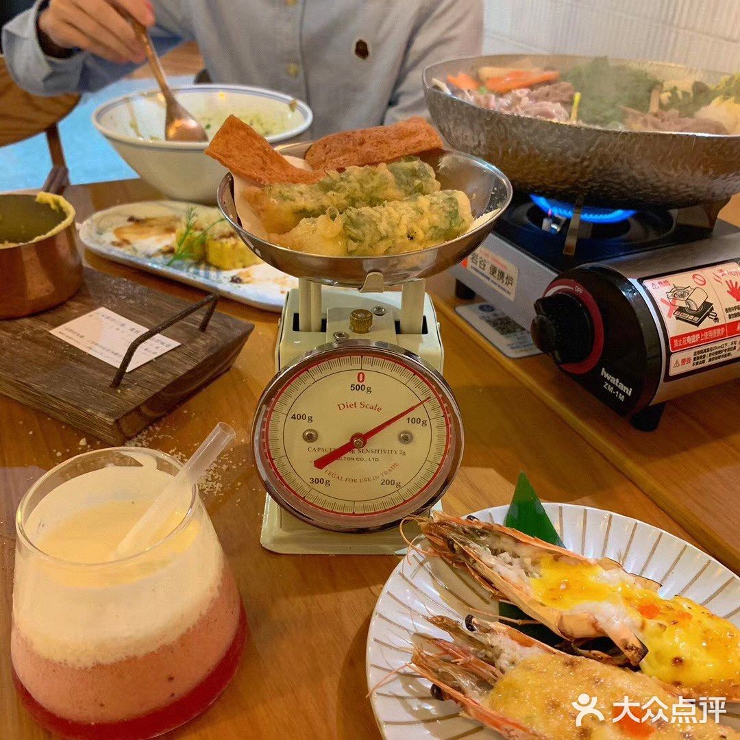 店里的舒芙蕾是免费送的，所有的东西都比较精致