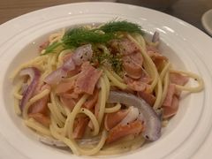 白汁培根意粉-花苑里咖啡(威远店)