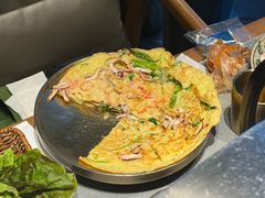 海鲜葱饼-草家酱蟹炭火烤肉店(珲春南路一店)