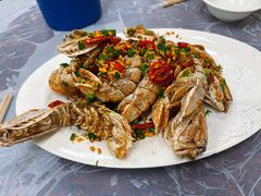 椒盐濑尿虾-凤城康记饭店