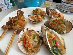 炭烤生蚝-覃记海鲜美食餐厅