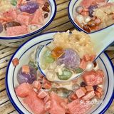 在厦门。吃到了地道的长乐冰饭 真的吼吼吃！