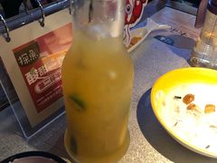 柠檬冰桔茶-探鱼·鲜青椒爽麻烤鱼(天河优托邦店)