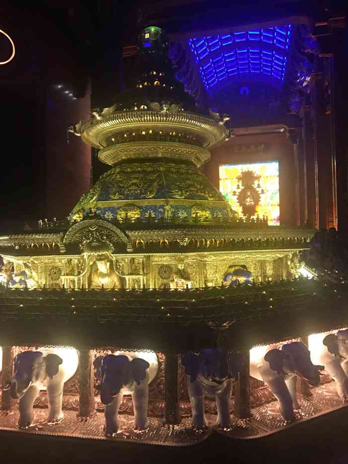 灵山梵宫-"梵宫是在无锡灵山大佛景区的里面,这次是第.