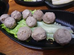 手锤牛肉丸-汕品潮牛正宗潮汕火锅(华师店)