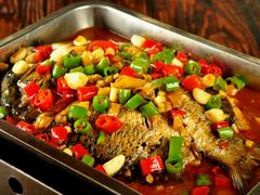 烤鱼-深巷家味馆.湖北头牌红烧鱼头拌饭(黄陂店)