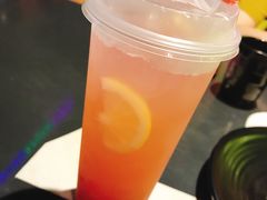 冰爽鲜蜜桃汁-红钳侠小龙虾·烧烤(中赢康康谷店)