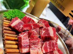 黑牛原味牛肉粒-红沃鳗鱼黑牛烤肉店(不老街店)