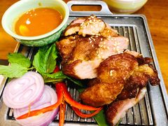 烤猪颈肉-荷花泰菜(东方新天地店)
