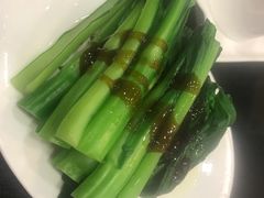 白灼蚝油碧绿鲜菜心-丽的面家(多宝路店)