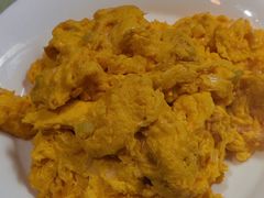香葱炒山鸡蛋-崂山水果园农家宴(泉水鸡店)