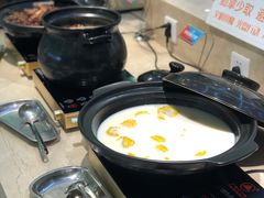 -绿岛港轩海鲜烤肉涮锅自助餐厅