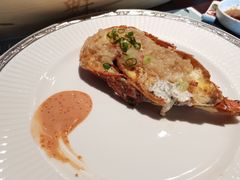 蒜蓉煎龙虾-一本魅·日式料理