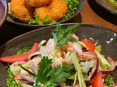 泰式鱿鱼粒虾饼-CHINCHIN 青青·泰国料理(万象食家店)