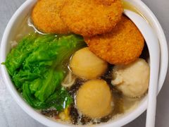 虾饼双丸拉面-芬芳甜品(同福路店)