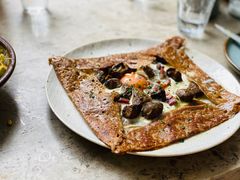 鸡蛋蘑菇熏肉荞麦可丽饼-RAC BAR(安福路店)