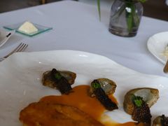 香烤土鸡配洋蓟和羊肚菌-Jean Georges