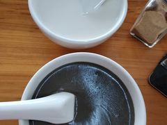-老字号老曹芝麻茶杏仁茶