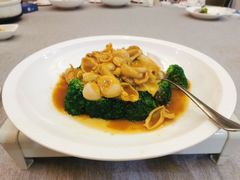 鲍汁碧绿扒鲍鱼仔-凯逸轩·匠心粤菜(中城名仕汇店)