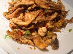 椒盐蘑菇-李恩记清真水饺(北电大厦店)