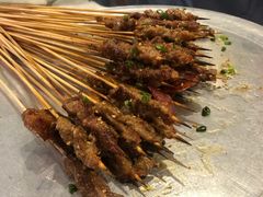 招牌牛肉串-烎记烧烤(蓝天花园店)