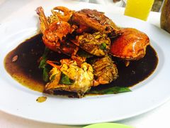 黑胡椒炒螃蟹-明记烧鱼美味店