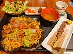 牛肉炒乌冬-鸟屋·烧鸟居酒屋(新世纪广场店)