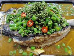 鲜青椒烤鱼-探鱼·鲜青椒爽麻烤鱼(广州欣荣广场店)