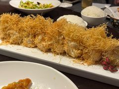金丝梅奶虾球-羲和雅苑•北京烤鸭(国贸商城店)