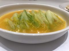 红花汁墩娃娃菜-扬州狮子楼·非遗淮扬菜(总店)