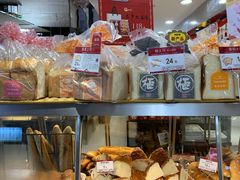 面包甜点陈列柜-山崎面包(第一八佰伴店)