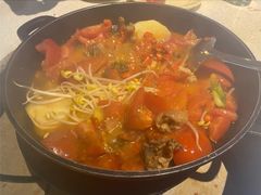 -贵州辣子鸡番茄鸡