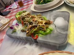 杜菀凉瓜伴鱼皮-龙桥私厨·姜花菊花过桥鱼·顺德菜(容桂店)