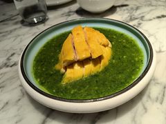 青葱姜蓉嫩鸡-青雅中餐厅(大连金石滩绿发希尔顿度假酒店)