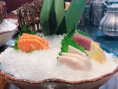 三文鱼刺身-大渔铁板烧(中山路八佰伴店)