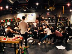 跟会员们一起过圣诞节玩游戏-能量健身私教工作室(1527店)
