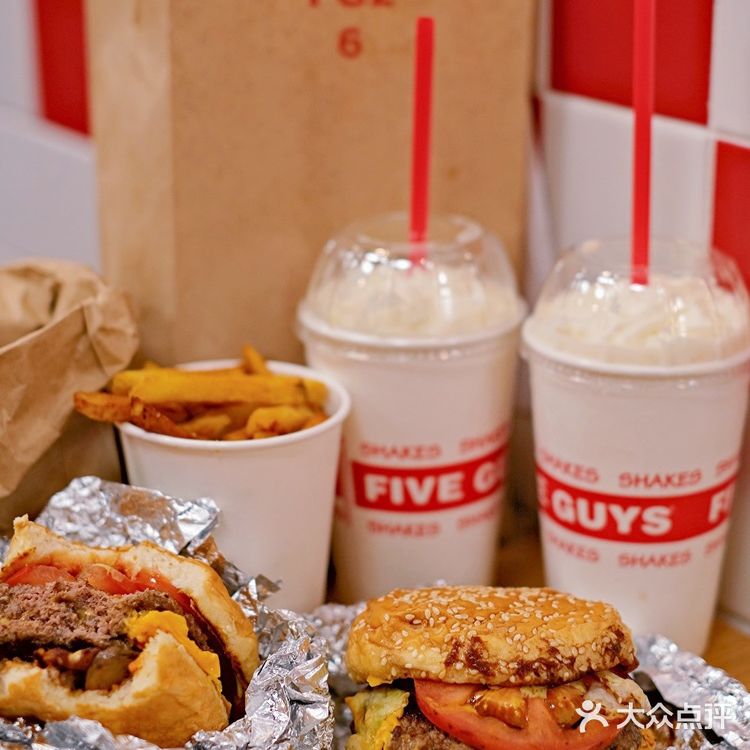 长宁来福士新店开业！FIVE GUYS终于安排上了