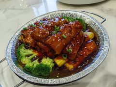 铁板浇汁茄子-鑫紫玉食府·巴特私房菜