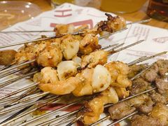 烤蒜瓣肉-四禧精酿烧烤串吧(大明湖店)