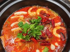 品海满江红毛血旺-品海楼·大连海胆锅贴馆(东港店)