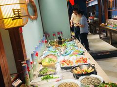 自助取餐区-丁里羊肉小镇(天鹅湖总店)