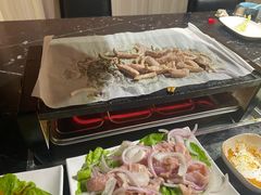 美味猪颈肉-老东北烤肉(金山店)
