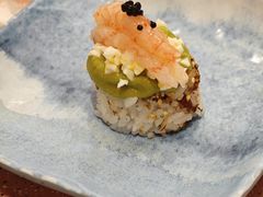 牛油果甜虾寿司-元气寿司(环球港店)