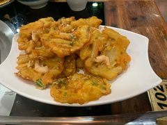虾饼-三里屯土灶炖公鸡地锅鸡(江东店)